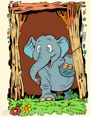 Die geschichte Frederico, der kleine Elefant