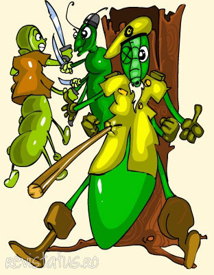 Conte illustrée: La chenille Mirmidona II Conte illustrée: La chenille Mirmidona II