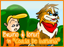 Bruno și Ionuț în "Coaja de banană"