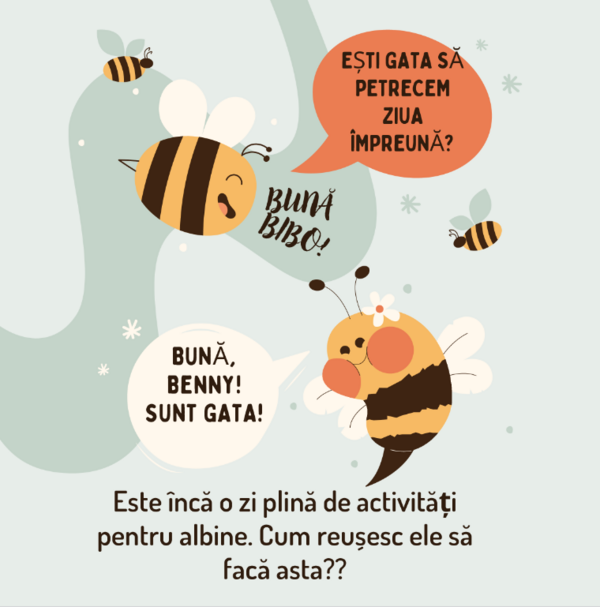 Povești pentru copii - O zi din viața unei albine