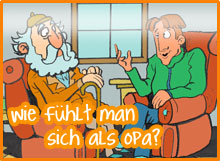 Wie fühlt man sich als Opa?